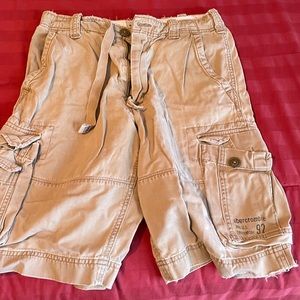Boy’s Abercrombie & Fitch Destroyed Cargo Shorts